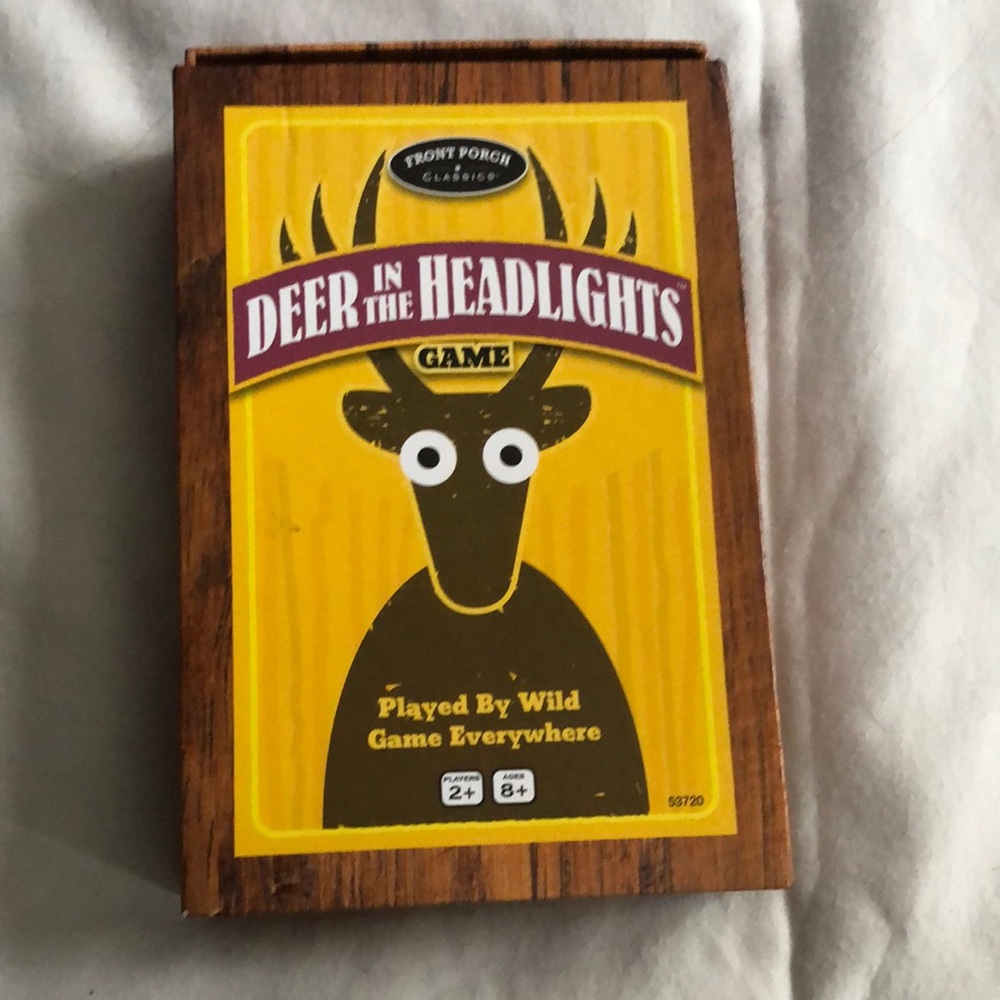Deer in the Headlights Game - Yellow